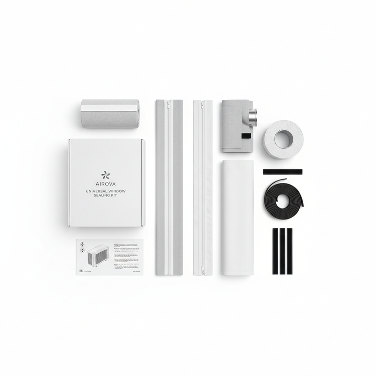 AIROVA accessories — universal window sealing kit